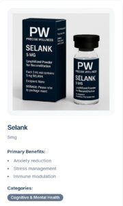 PW - SELANK 5MG VIAL -  R 400