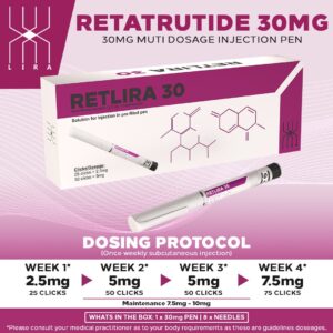 U.P.A RETLIRA 30MG PEN - RETATRUTIDE  R 2900