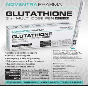 NOVENTRA PHARMA GLUTATHIONE 1000MG PEN - R 2200