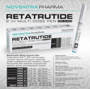 NOVENTRA PHARMA RETATRUTIDE 32MG PEN - R 2800