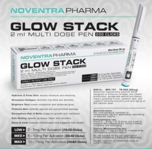 NOVENTRA PHARMA GLOW STACK 50MG PEN - R 2800