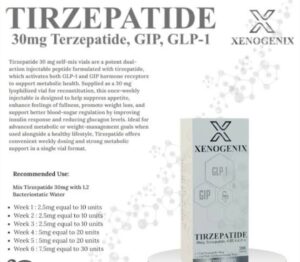 XENOGENIX TIRZEPATIDE 30MG VIAL - R2500