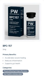 PW - BPC157 5MG - R 330
