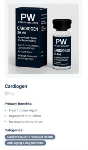PW - CARDIOGEN 20MG VIAL - R 470