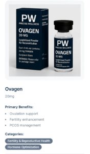 PW - OVAGEN 20MG VIALR - R500