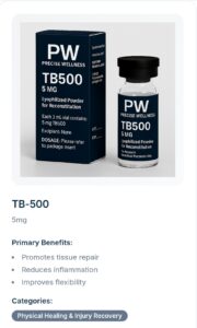 PW - TB-500 5MG VIAL -  R 500