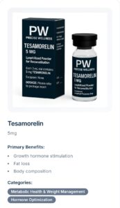 PW - TESAMORELIN 5MG VIAL -  R 550